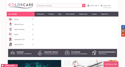 Desktop Screenshot of colorcare.ro