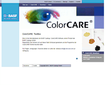 Tablet Screenshot of colorcare.net